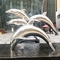 Fuxin पशु जीवन आकार डॉल्फिन स्टेनलेस स्टील पशु मूर्तिकला समकालीन